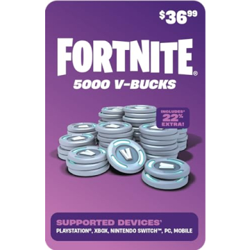 FORTNITE 5000 V-Bucks Gift Card - Multi-Platform Access