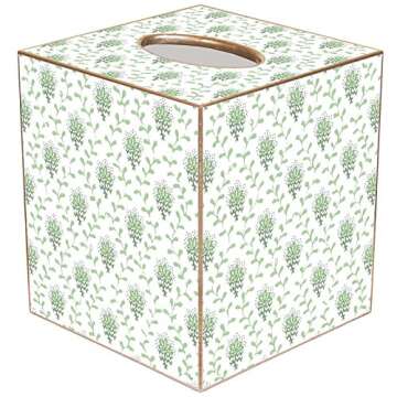 TB1201 - Sage Provencial Print Tissue Box Cover