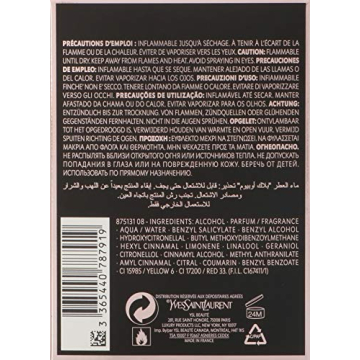 YSL Black Opium Eau De Parfum Spray 5 oz for Women