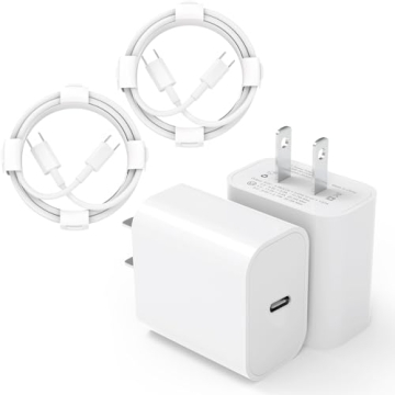 iPhone 16 Charger Fast Charging, USB C Charger 2-Pack 20W Type C Charger Block for iPhone 16/15/14/i...