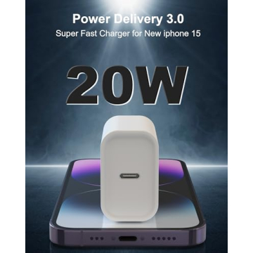 Fast Charging iPhone 16 Charger 2-Pack with USB C Cables