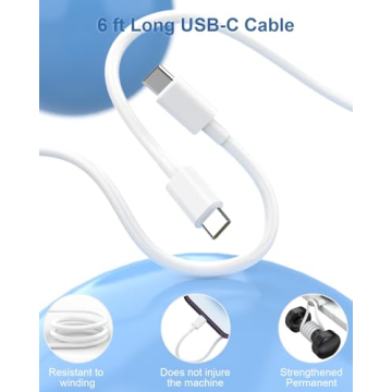 Fast Charging iPhone 16 Charger 2-Pack with USB C Cables