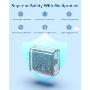 Fast Charging iPhone 16 Charger 2-Pack with USB C Cables