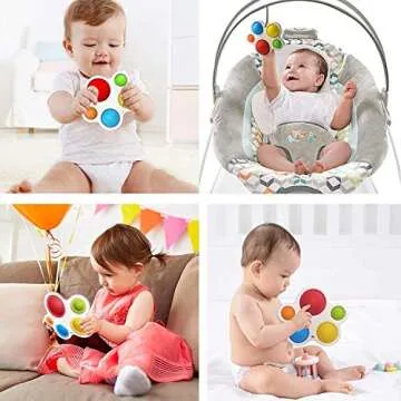 Coreus Simple Baby Sensory Toy & Gifts Fidget Dimple Toys Ages 6 Months and Up