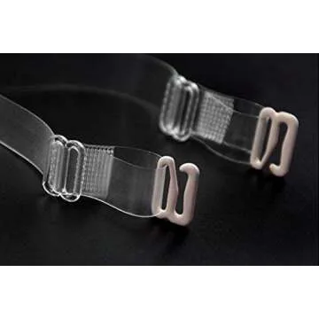 DREETINO Clear Bra Straps - Adjustable and Invisible Support