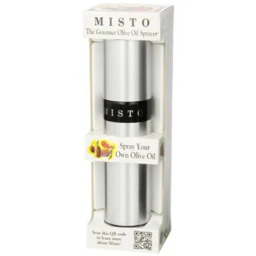 MISTO Brushed Aluminum Oil Sprayer for Healthy Cooking