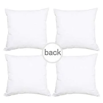 Yastouay Modern Pillow Covers Boho Pillow Covers Decorative Throw Pillow Case Set Home Decor Cushion Cover for Sofa Couch Bed and Car 4 Packs (Simple Strings, 18"x 18")