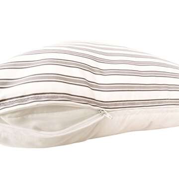 Yastouay Modern Pillow Covers Boho Pillow Covers Decorative Throw Pillow Case Set Home Decor Cushion Cover for Sofa Couch Bed and Car 4 Packs (Simple Strings, 18"x 18")