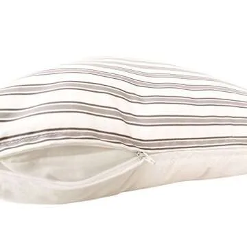 Yastouay Modern Pillow Covers Boho Pillow Covers Decorative Throw Pillow Case Set Home Decor Cushion Cover for Sofa Couch Bed and Car 4 Packs (Simple Strings, 18"x 18")