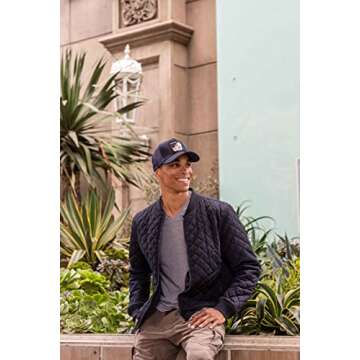 Goorin Bros. Mens Animal Farm Snap Back Trucker Hat Baseball Cap, Navy Wolf, One Size US