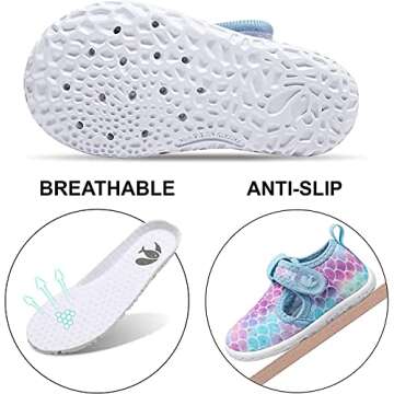 JOINFREE Kids Water Shoes Quick Dry Sneakers for Play