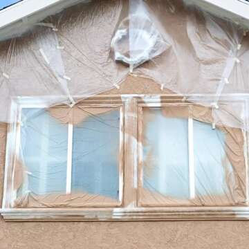 High-Quality 10ft x 100ft Plastic Sheeting - Clear Vapor Barrier