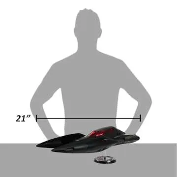 DC Multiverse Batmobile (Batman Beyond) with Lights and Sound