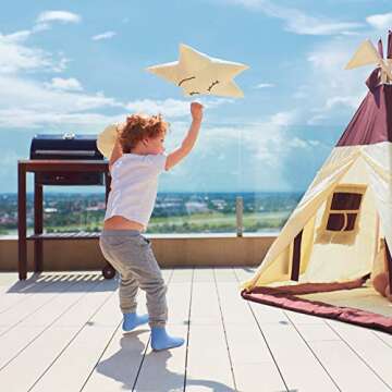 JAKIDAR Non Slip Baby Toddler Socks 12 Pack for Ages 6M-7Y