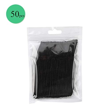 UDOLI 50 PCS Reusable Cable Ties for Easy Cable Management