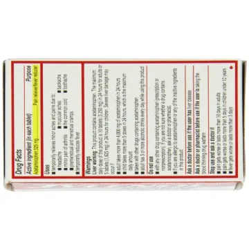 Tylenol Regular Strength Pain Reliever Tablets - 325 mg of Acetaminophen