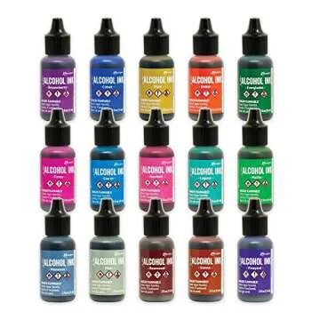 Complete Ranger Tim Holtz Alcohol Inks Set with Accessories
