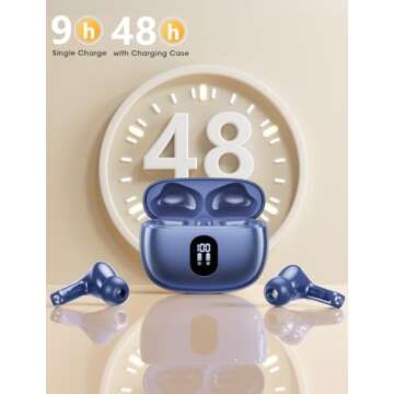 ZZU Wireless Earbuds: 48 Hours Playtime & Great Sound