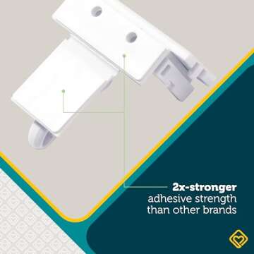 Safety 1st - Secure-to-Explore Adhesive Cabinet Locks Baby Proofing, Child Locks for Cabinets and Drawers (4 Locks), White