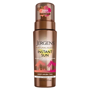 Jergens Instant Sun Body Mousse for Deep Tan - 6 oz