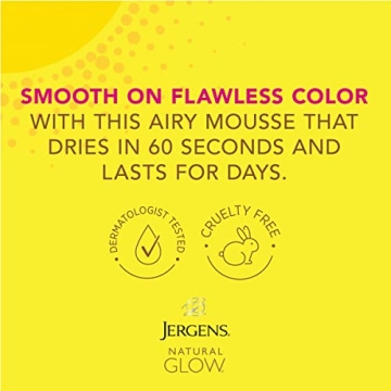 Jergens Instant Sun Body Mousse for Deep Tan - 6 oz