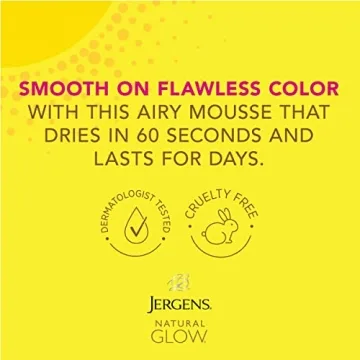 Jergens Instant Sun Body Mousse for Deep Tan - 6 oz