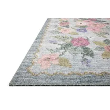 Loloi Rifle Paper Co. Rosa Sky Runner Rug 2'-6" x 9'-6"