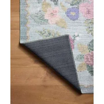 Loloi Rifle Paper Co. Rosa Sky Runner Rug 2'-6" x 9'-6"