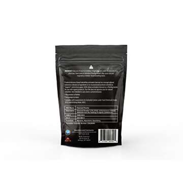 Organic Coconut Activated Charcoal Powder - Food Grade, Kosher - Teeth Whitening, Facial Scrub, Soap Making (1 Ounce to 5 pounds (1 Ounce)