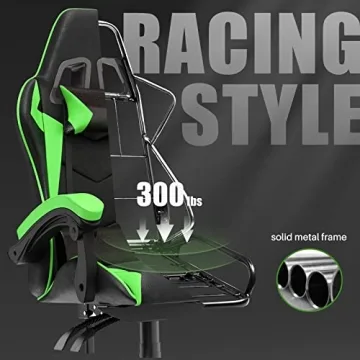 Bigzzia Gaming Chair for Ergonomic Comfort and Style