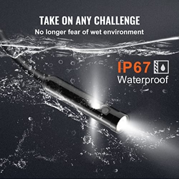 VEVOR Triple Lens Inspection Camera 1080P HD 16.5FT