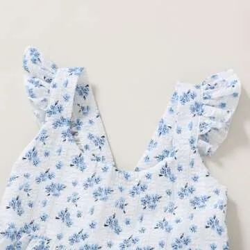 Kids Toddler Baby Girls Rainbow Dress Princess Sleeveless Beach Butterfly Sundress