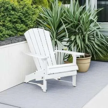 YEFU Weather Resistant Adirondack Chairs for Outdoors