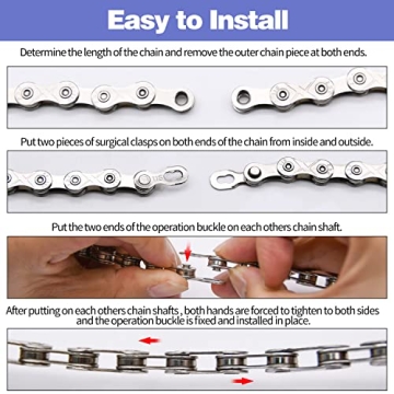 Multi-Function Bike Chain Kit for Easy Repairs and Maintenance