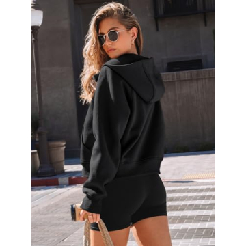 AUTMET Women's Fleece Hoodies for Cozy Fall Style