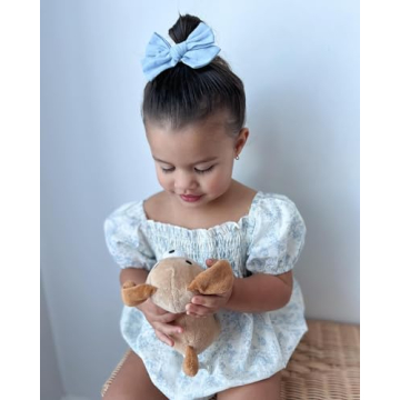 Ursobutegl Baby Girls Floral Ruffle Romper for Summer Fun