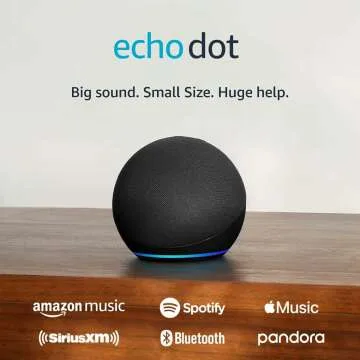 Echo Dot 5th Gen 2022 - Vibrant Sound & Alexa