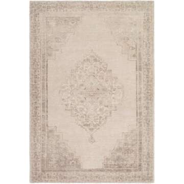 Livabliss Galey Alix Medallion Area Rug 5x7 Stylish and Durable