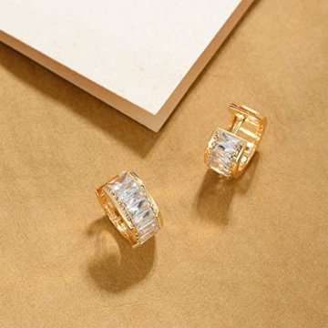 DAINTY 14K GOLD HOOP EARRINGS FOR WOMEN