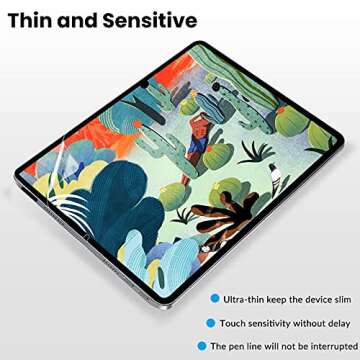 XIRON [2 PACK] Paper Screen Protector for iPad mini 7 (A17 Pro)/ iPad Mini 6 (2021, 8.3 inch), Matte PET Film for iPad Mini 6th Generation, Write and Draw Like on Paper, Anti-Glare Screen Protector