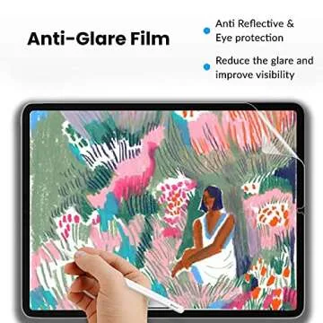 XIRON [2 PACK] Paper Screen Protector for iPad mini 7 (A17 Pro)/ iPad Mini 6 (2021, 8.3 inch), Matte PET Film for iPad Mini 6th Generation, Write and Draw Like on Paper, Anti-Glare Screen Protector