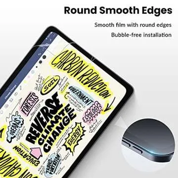 XIRON [2 PACK] Paper Screen Protector for iPad mini 7 (A17 Pro)/ iPad Mini 6 (2021, 8.3 inch), Matte PET Film for iPad Mini 6th Generation, Write and Draw Like on Paper, Anti-Glare Screen Protector