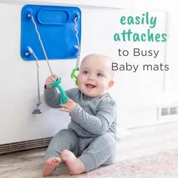 Busy Baby Teething Spoon - Safe 2-in-1 Training Spoon