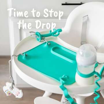 Busy Baby Teething Spoon - Safe 2-in-1 Training Spoon