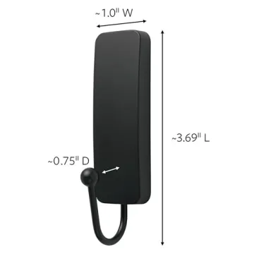 Command Hooks for Stylish Damage-Free Wall Organization