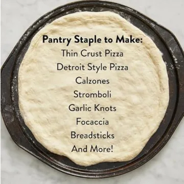 DeLallo Italian Pizza Dough Mix Kit for Authentic Pizza