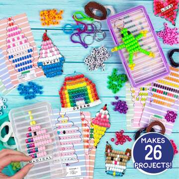 Ultimate Bead Pets Craft Set - 1400+ Beads & Templates