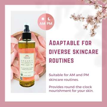 Organic Calendula Oil for Nourished and Moisturized Skin