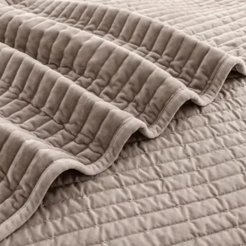 Luxurious SHALALA Velvet Quilt Set for All Seasons
