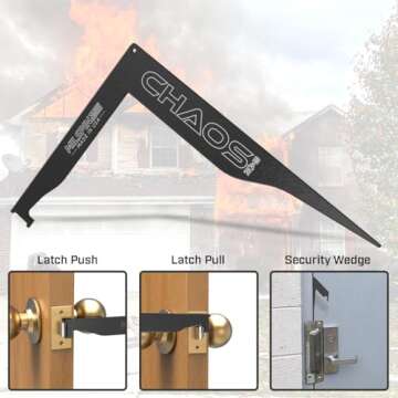 Milspin CHAOS Bar Firefighter Tool | Fire Pick | Swipe Tool | Leverage Tool | Veteran Made in the USA